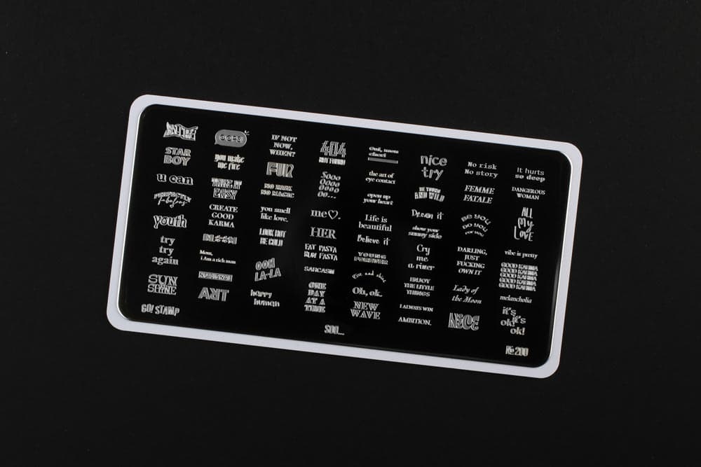 Go! Stamp, Пластина для стемпинга 200 Soo...