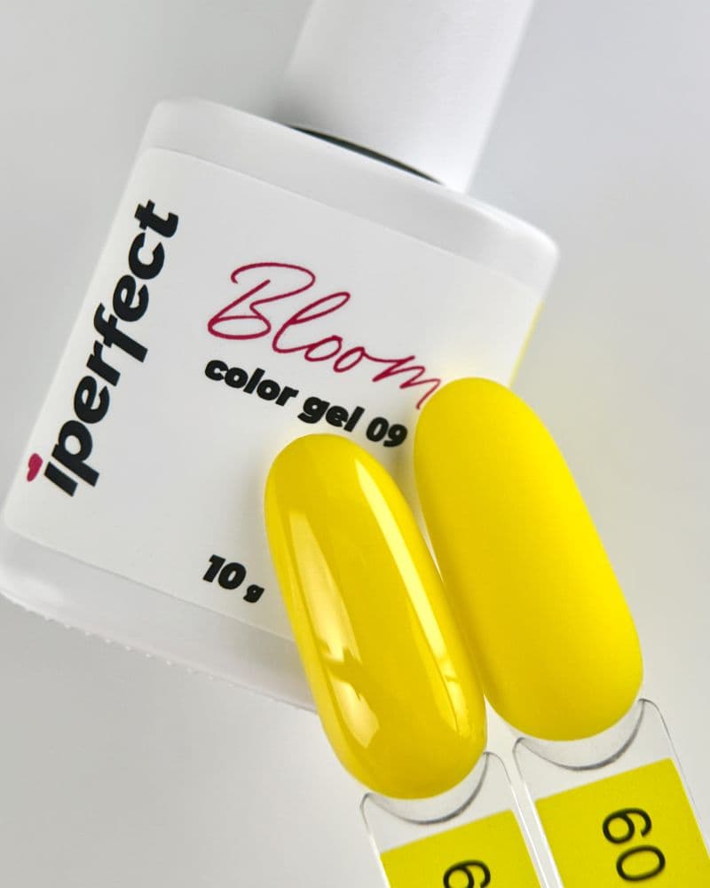 iPerfect, Bloom color gel 09 - гель-лак для ногтей, 10гр флакон с кистью