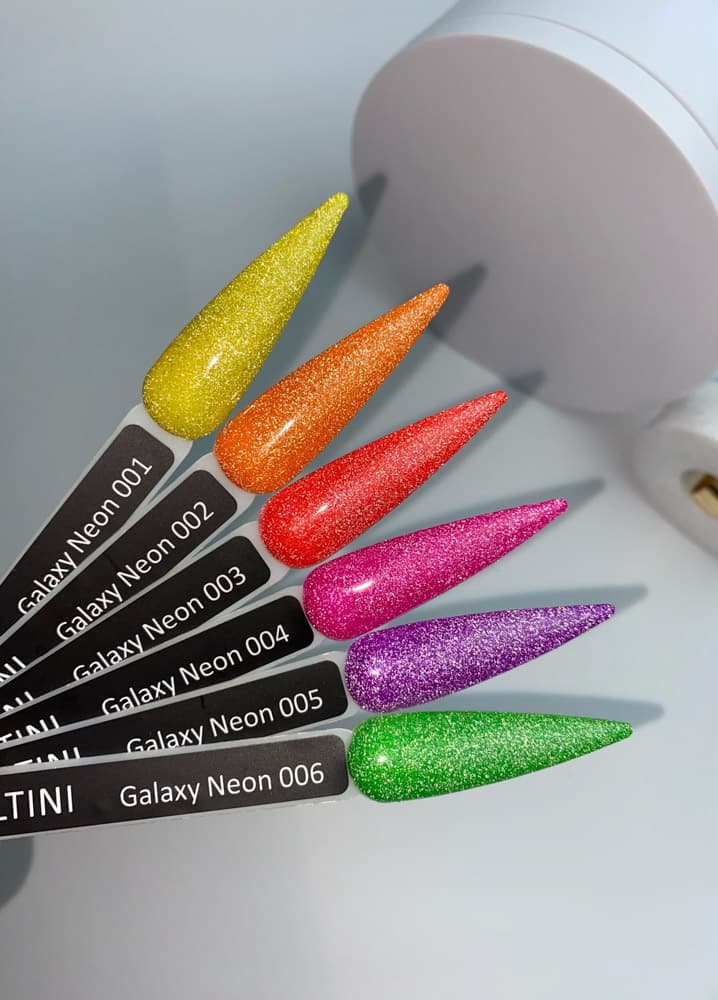 Moltini светоотр.гель-лак Galaxy Neon 003. 12мл #