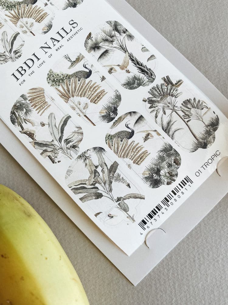 IBDI,  Пленки для маникюра IBDI NAILS 01 TROPIC