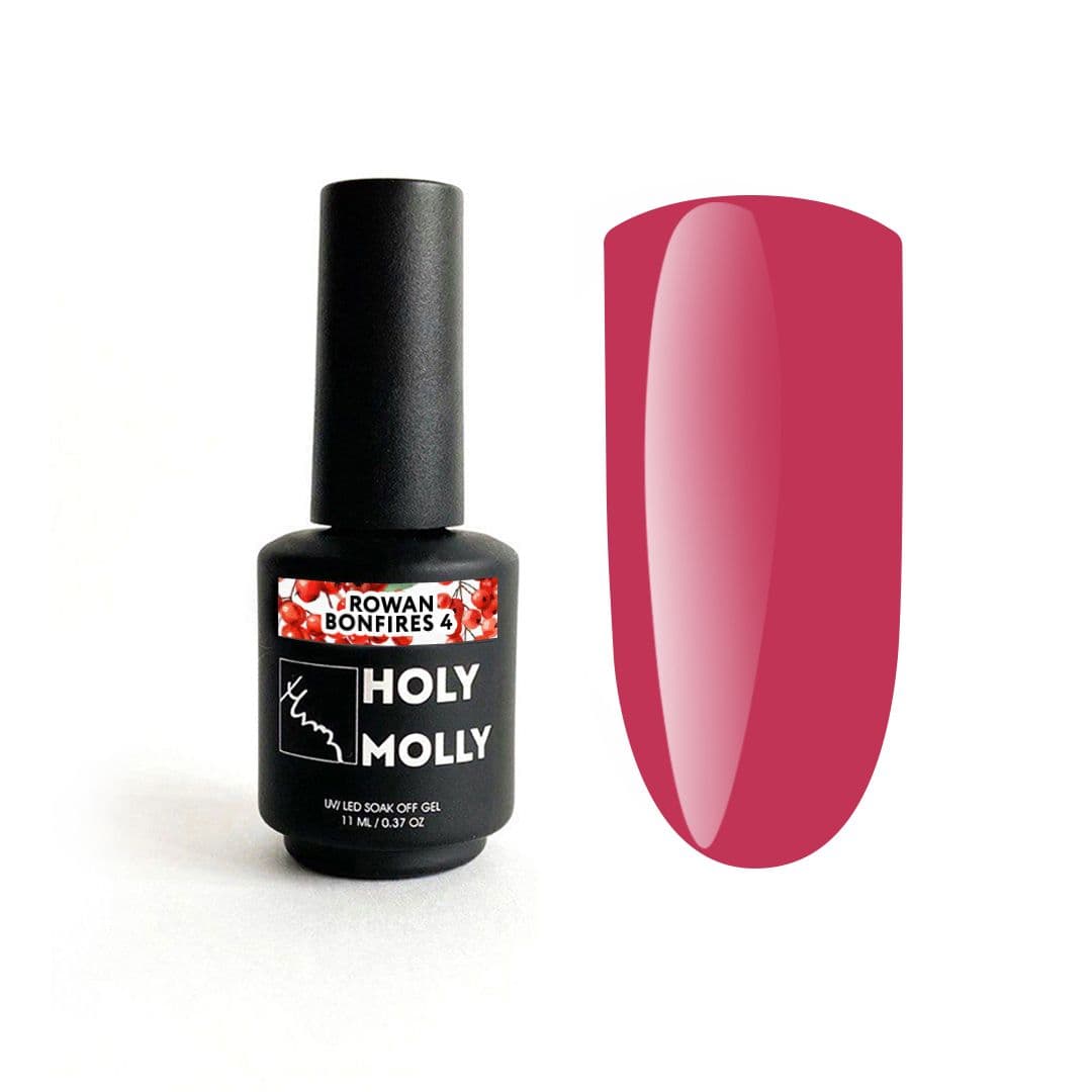 Holy Molly, Гель-лак ROWAN BONFIRES №4 11ml