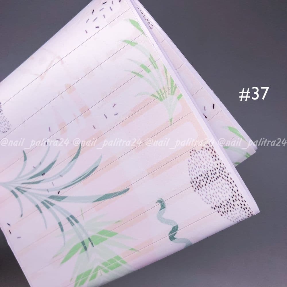 ОПТ, Наклейки на типсы №37 (100шт)