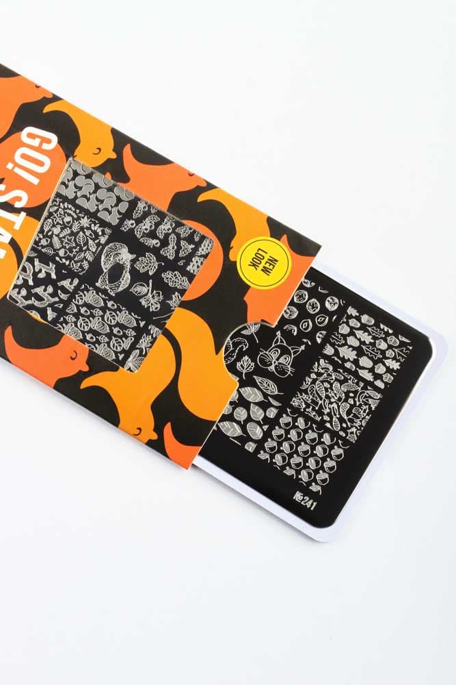Go! Stamp, Пластина для стемпинга 241 Acorn