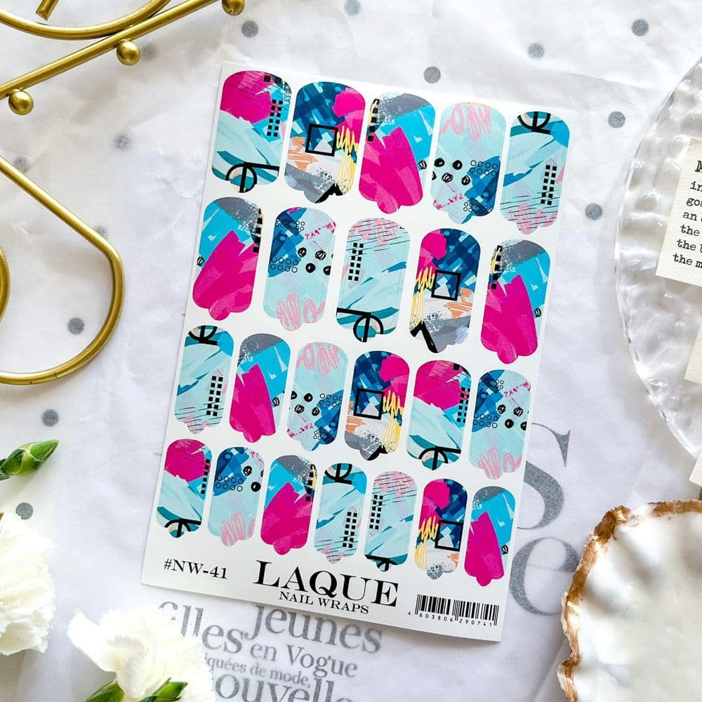 "LAQUE" Пленки NAIL WRAPS №41