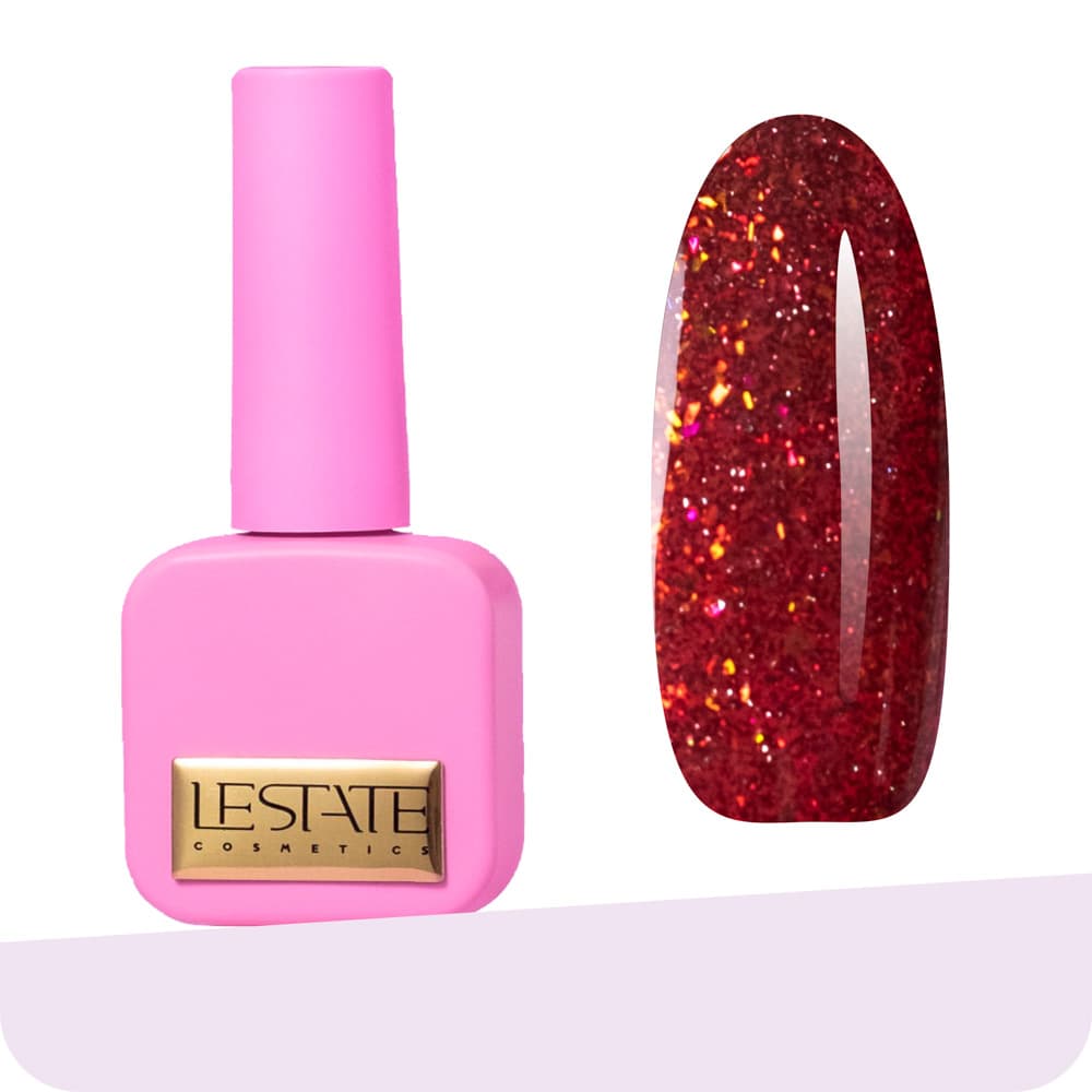 Lestate, Гель-лак Красное желание Red Desire №003 11 мл