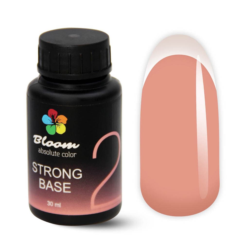 Bloom, База Strong жесткая оттенок №02 30 мл