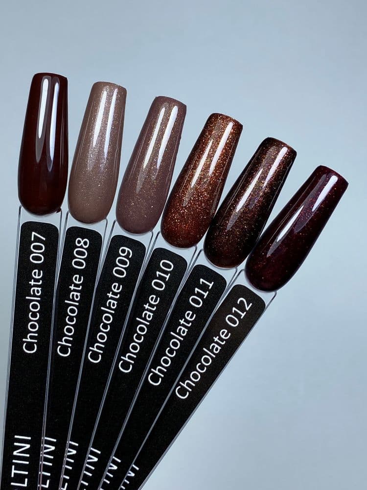 MOLTINI Цветной лак "Chocolate" 011. 12 мл.