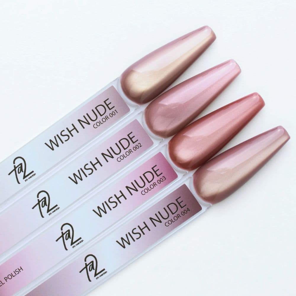 Ta2, Гель-лак / GEL POLISH WISH NUDE №001