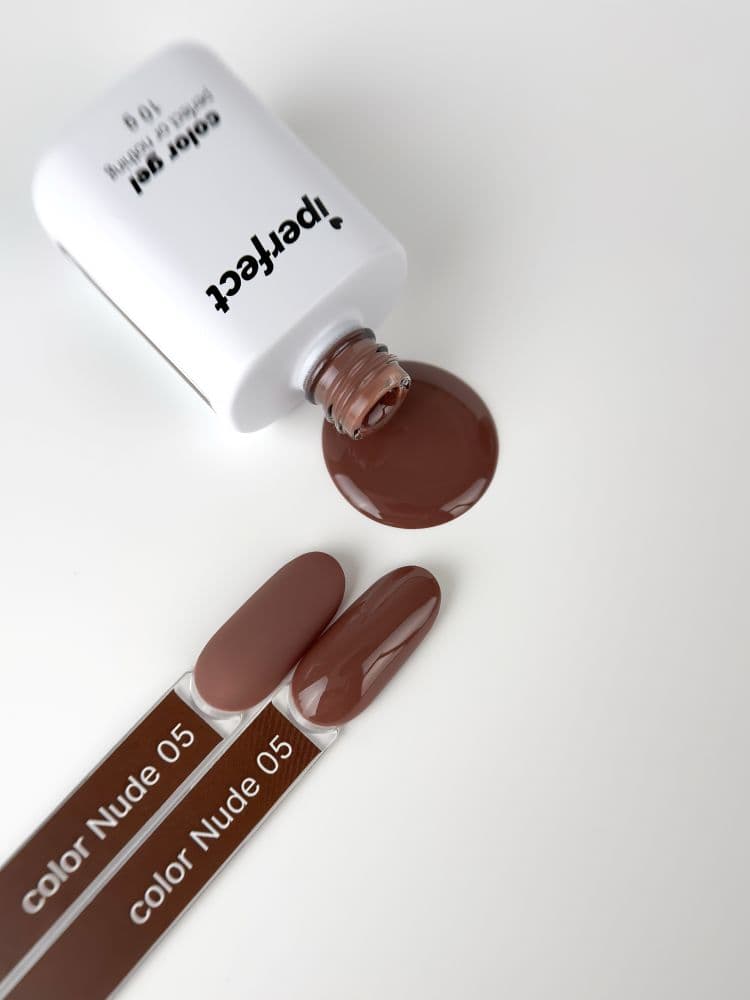 iPerfect, Nude color gel 05 - гель-лак для ногтей 10гр