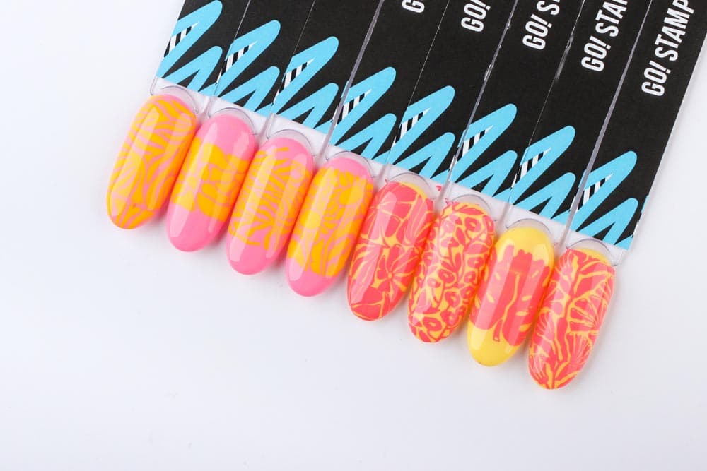 Go! Stamp, Пластина для стемпинга 230 Floral Anatomy