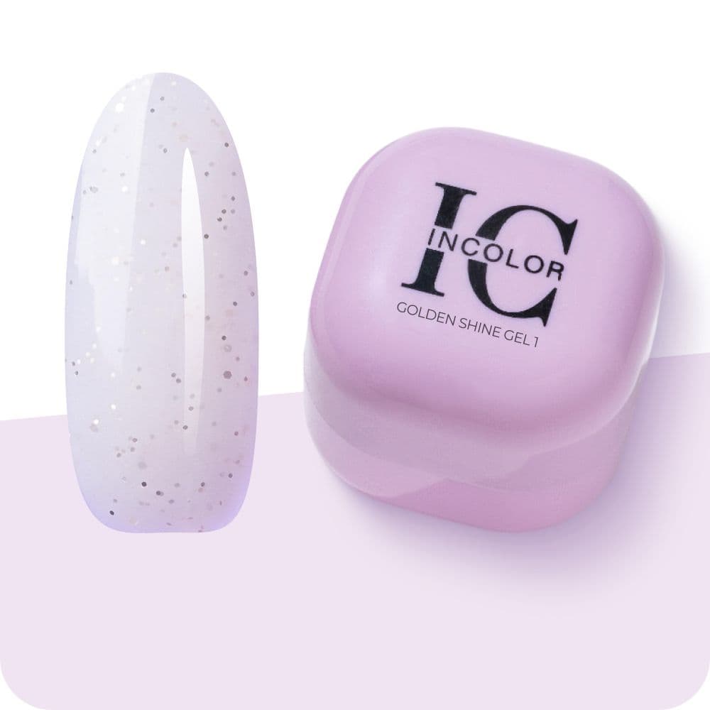 Incolor, Гель Золотой блеск Golden Shine Gel №1 15 г