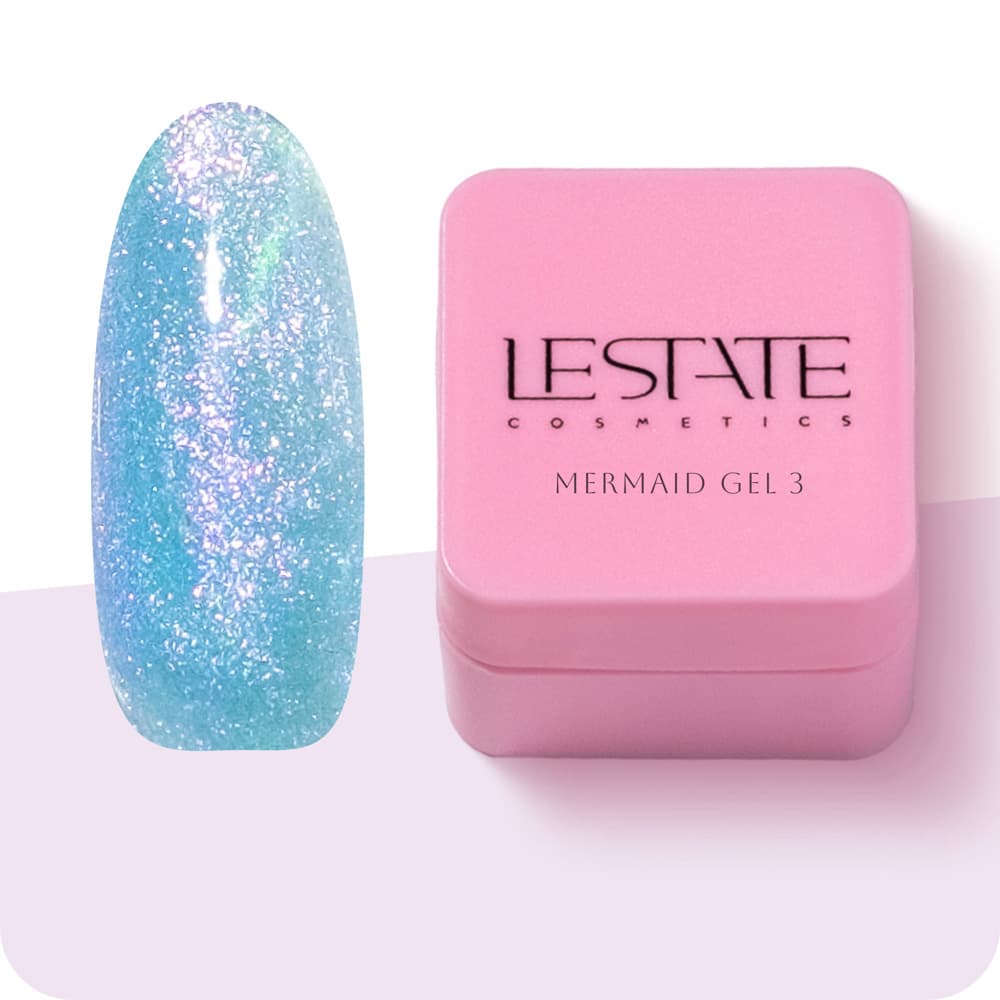 Lestate, Гель Русалка Mermaid №003 25 г #