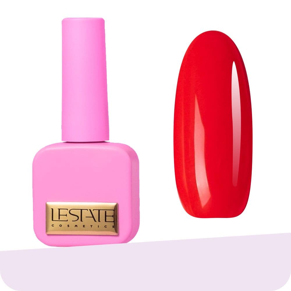 Lestate, Гель- лак Красный поцелуй Red kiss №002 11 мл