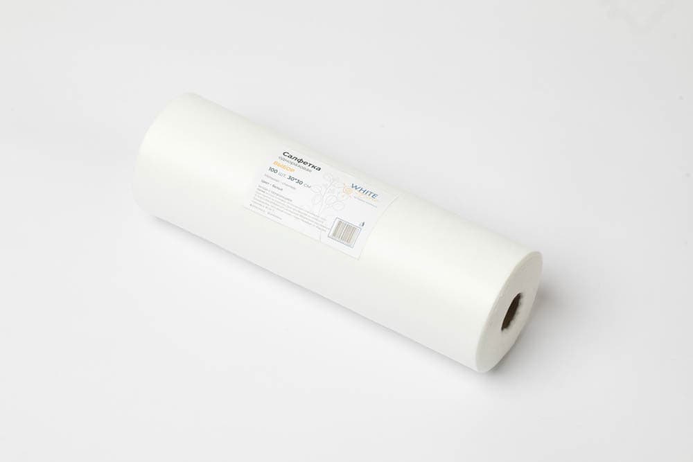 Whiteline, Салфетка 30*30 рулон 100шт Выбор