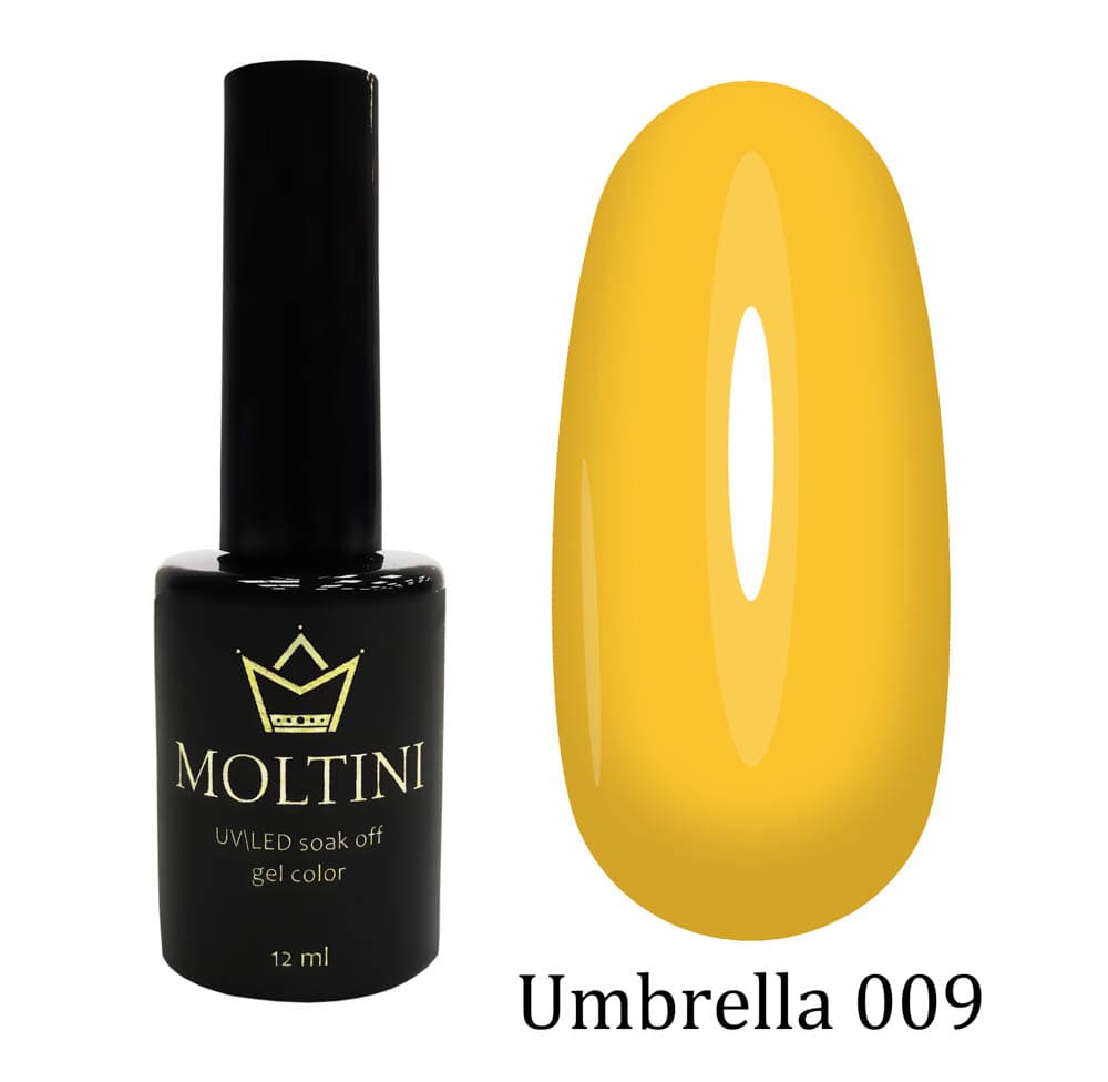 MOLTINI Цветной лак "Umbrella" 009. 12 мл.