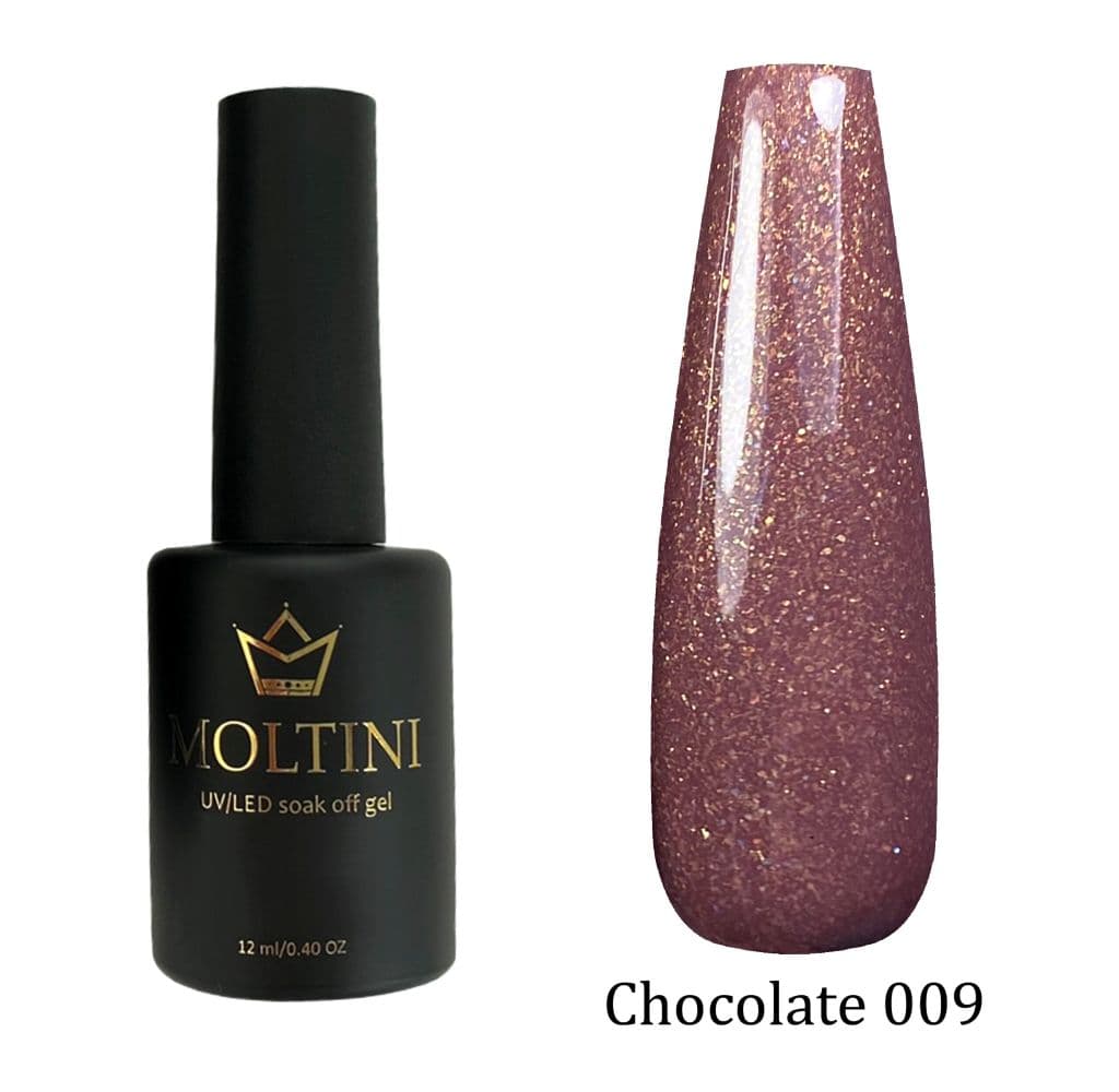 MOLTINI Цветной лак "Chocolate" 009. 12 мл.