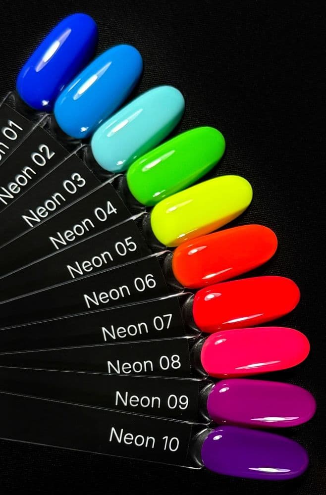 iPerfect, Neon color gel 10 - гель-лак для ногтей, 10гр флакон с кистью