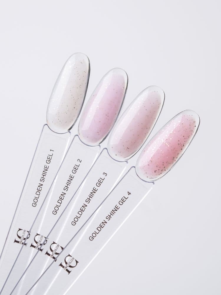Incolor, Гель Золотой блеск Golden Shine Gel №4 15 г