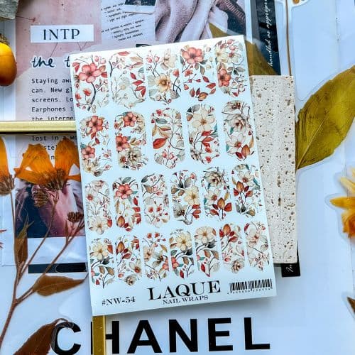 "LAQUE" Пленки NAIL WRAPS №54