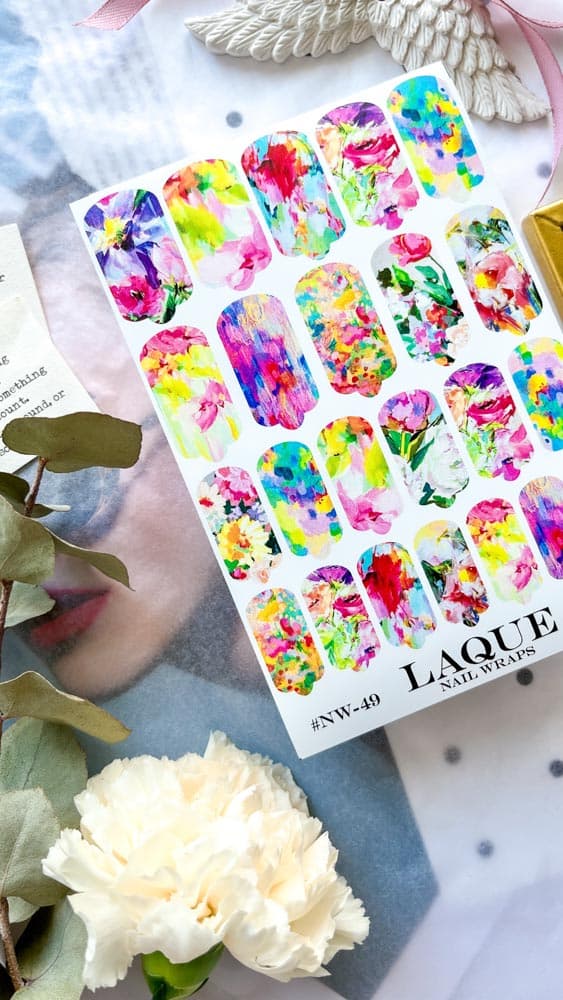 "LAQUE" Пленки NAIL WRAPS №49