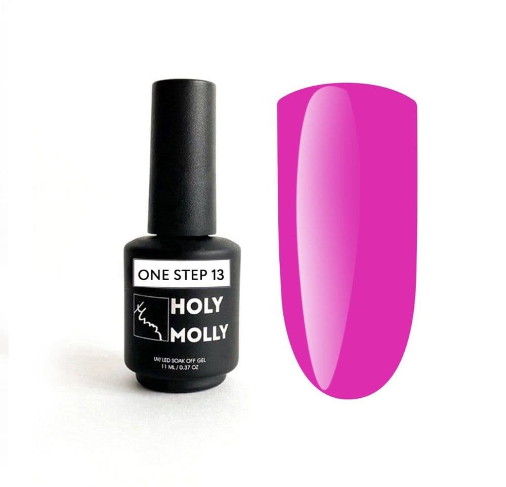 Holy Molly, Гель-лак  ONE STEP 13 11ml