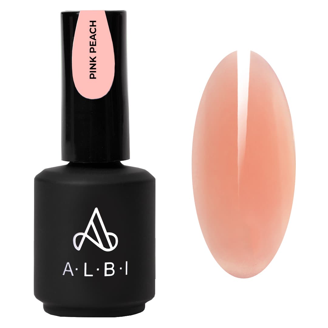ALBI, Жидкий гель LIQUID GEL Pink Peach,15ml