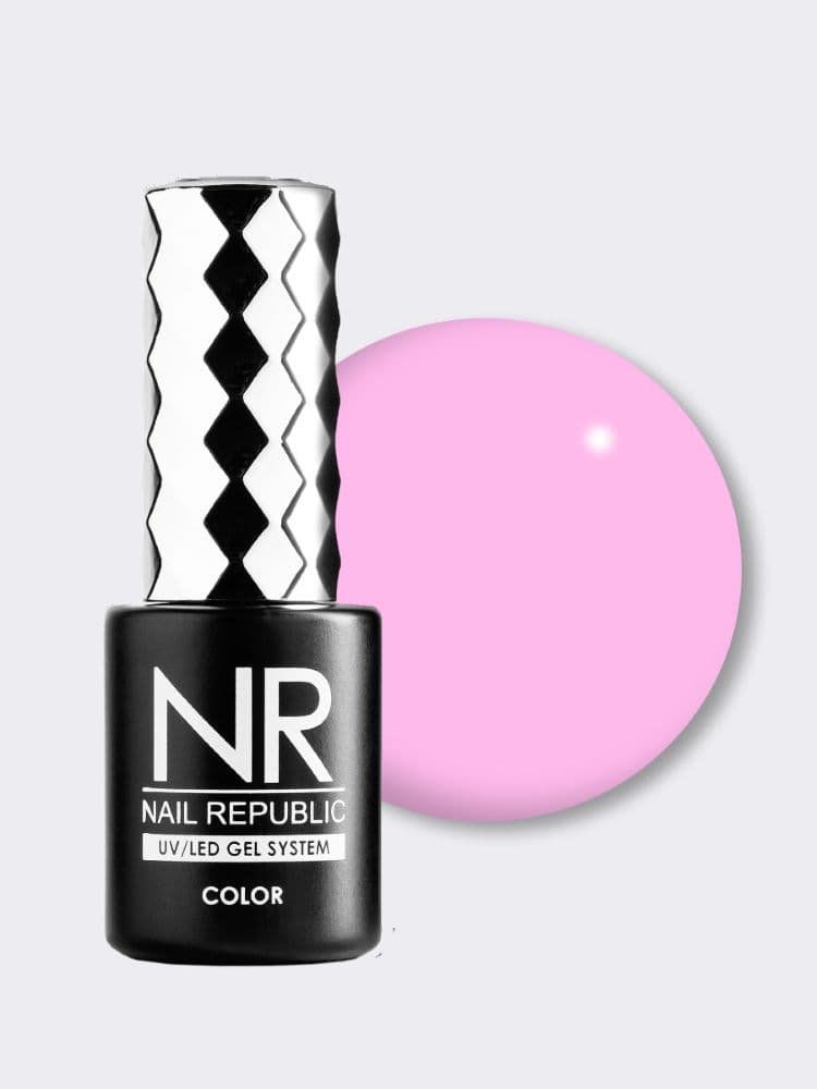 Nail Republic, Гель-лак 302, Ультра-розовый, Candyfloss (10мл)
