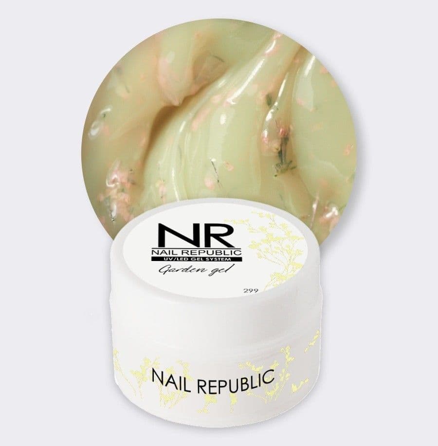 Nail Republic, Garden gel с сухоцветами №297 (15 гр)