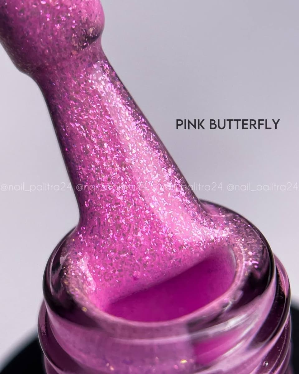 ALBI, Гель-лак Butterfly Collection PINK, 10мл