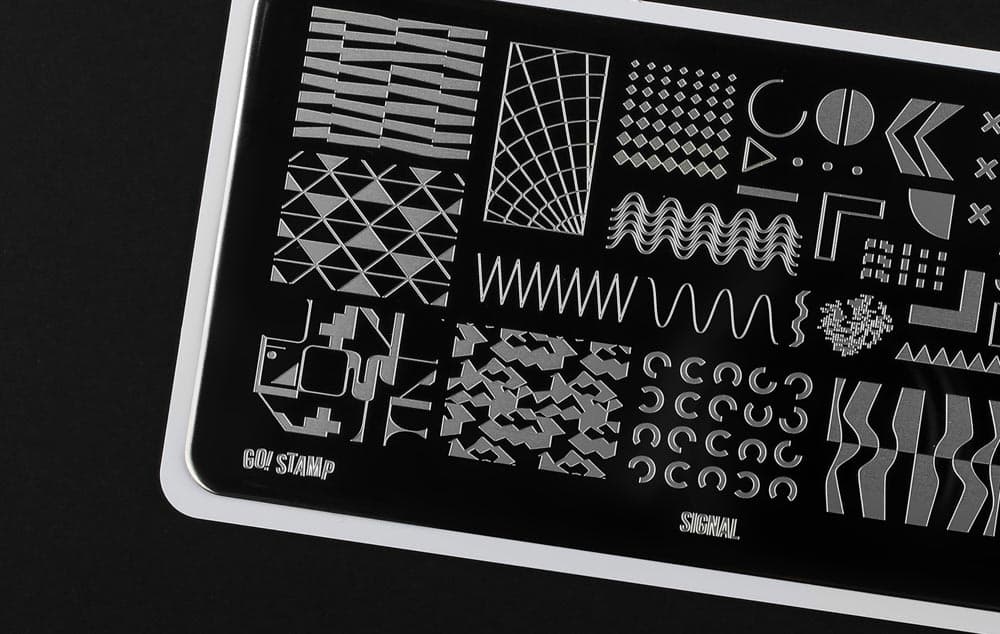 Go! Stamp, Пластина для стемпинга 196 Signal