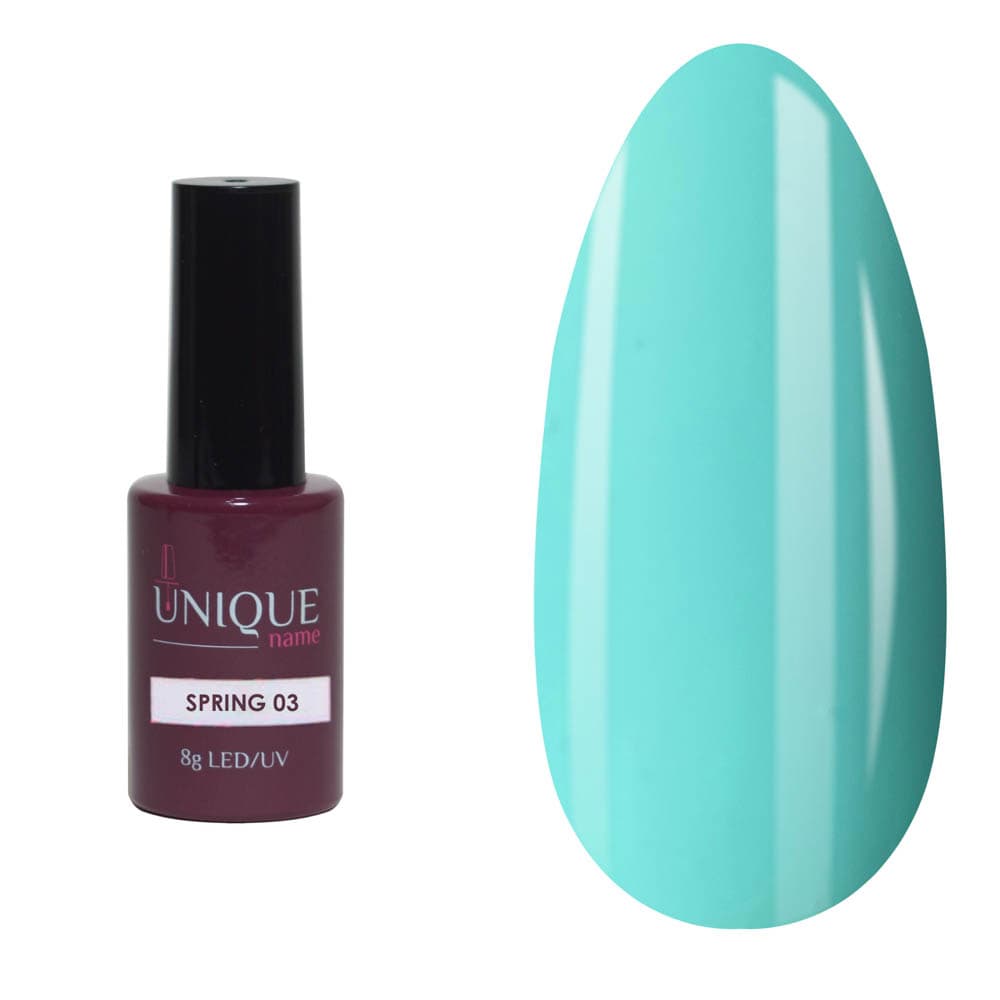 Unique, Гель-лак Весна 03 (Spring 03) (8ml)