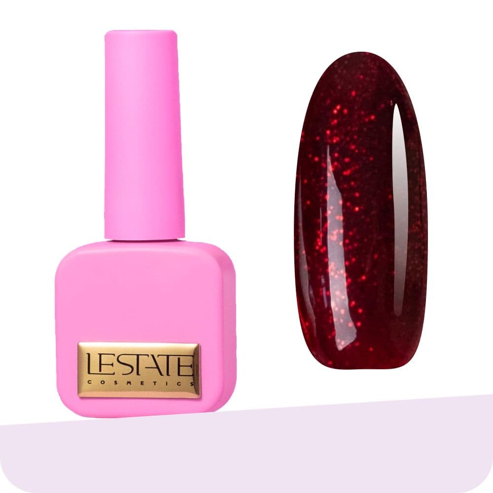 Lestate, Гель- лак Красный поцелуй Red kiss №009 11 мл