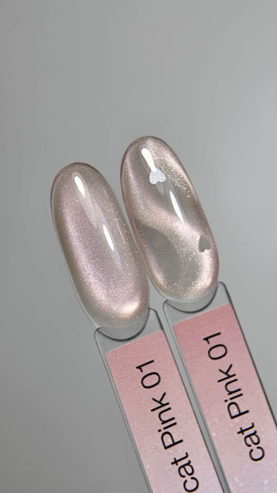 iPerfect, Pink cat color gel 01 - гель-лак для ногтей 10гр флакон с кистью