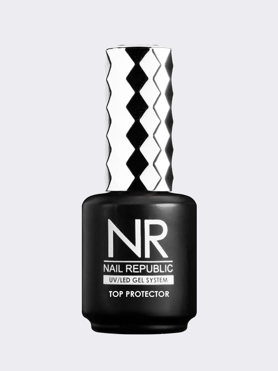 Nail Republic, TOP PROTECTOR c UV фильтром (15 мл)