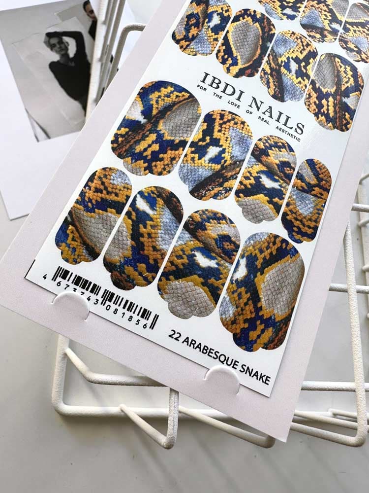 IBDI,  Пленки для маникюра IBDI NAILS 22 ARABESQUE