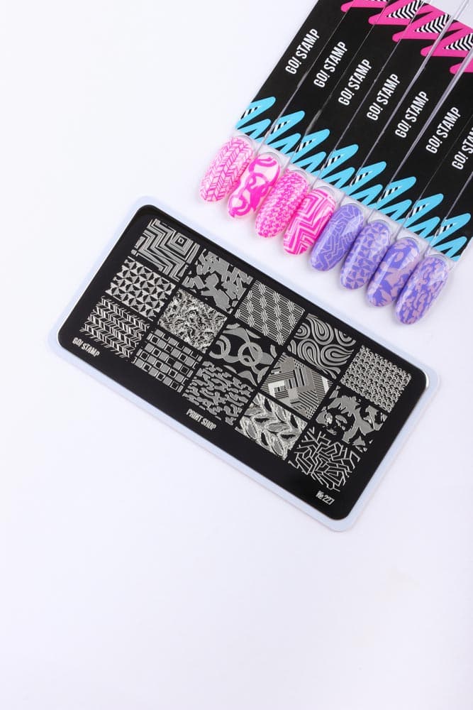 Go! Stamp, Пластина для стемпинга 227 Print Shop