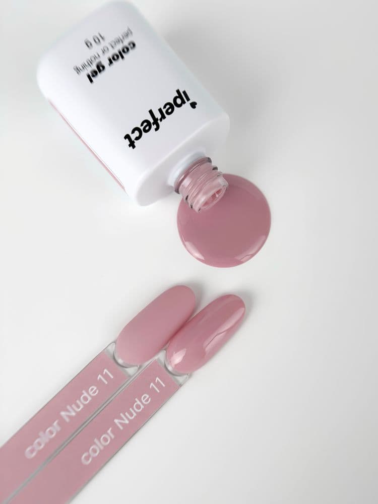 iPerfect, Nude color gel 11 - гель-лак для ногтей 10гр