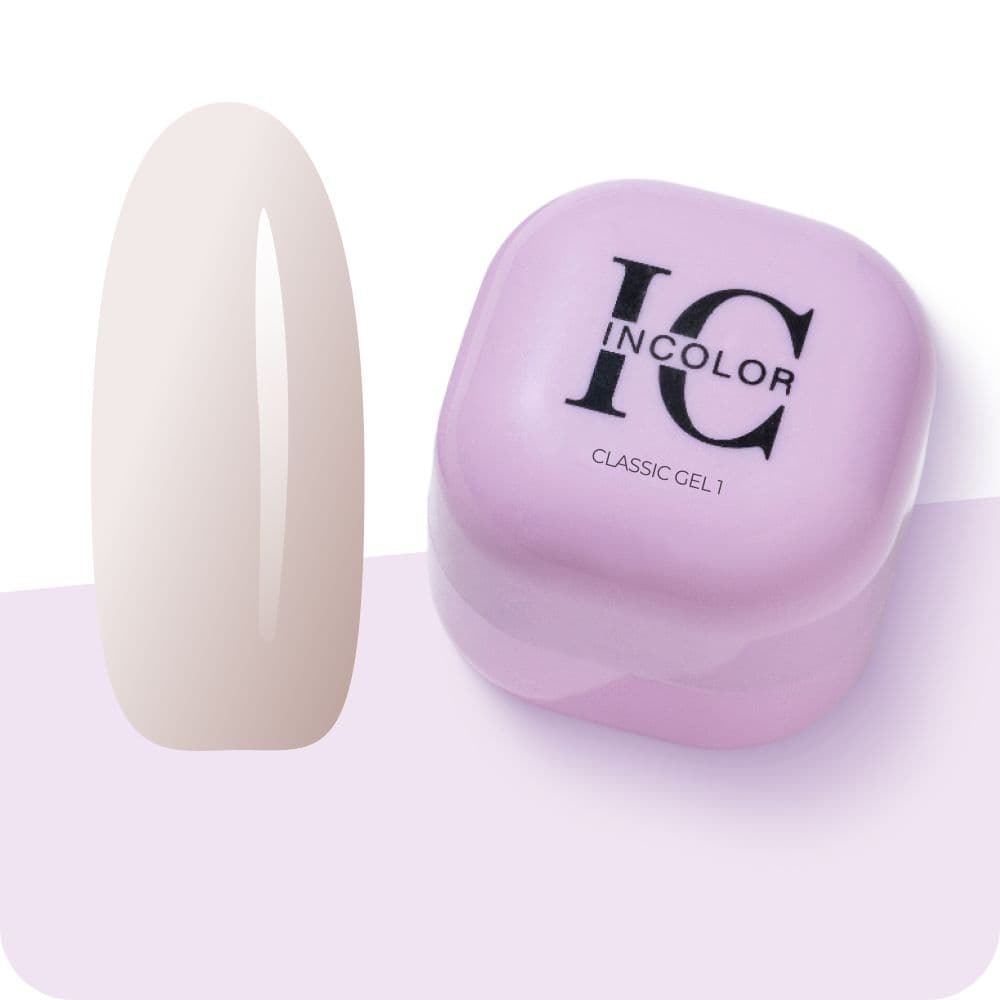 Incolor, Гель Классический Classic gel №1 15г #