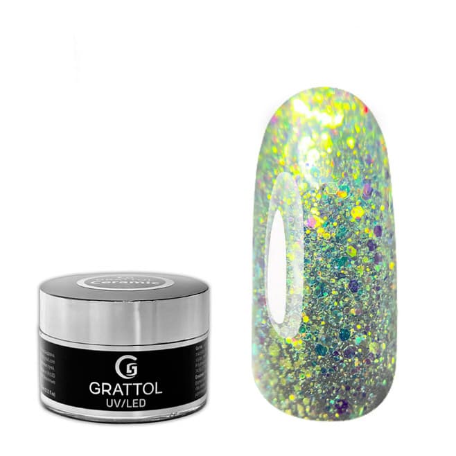 Grattol Gel Opal Antic Gold, 15ml(банка)