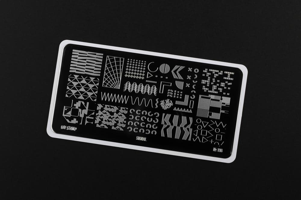 Go! Stamp, Пластина для стемпинга 196 Signal