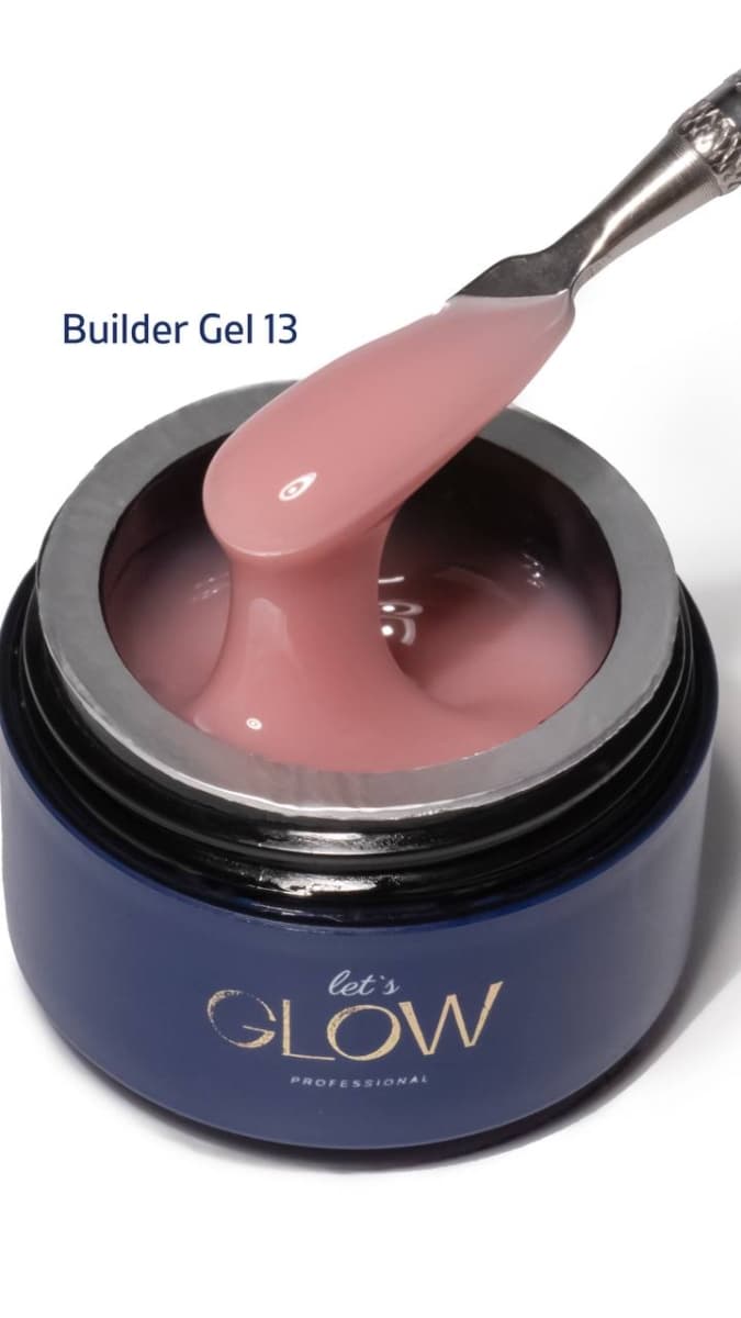 LetsGlow Строительный гель Builder gel №13 13гр