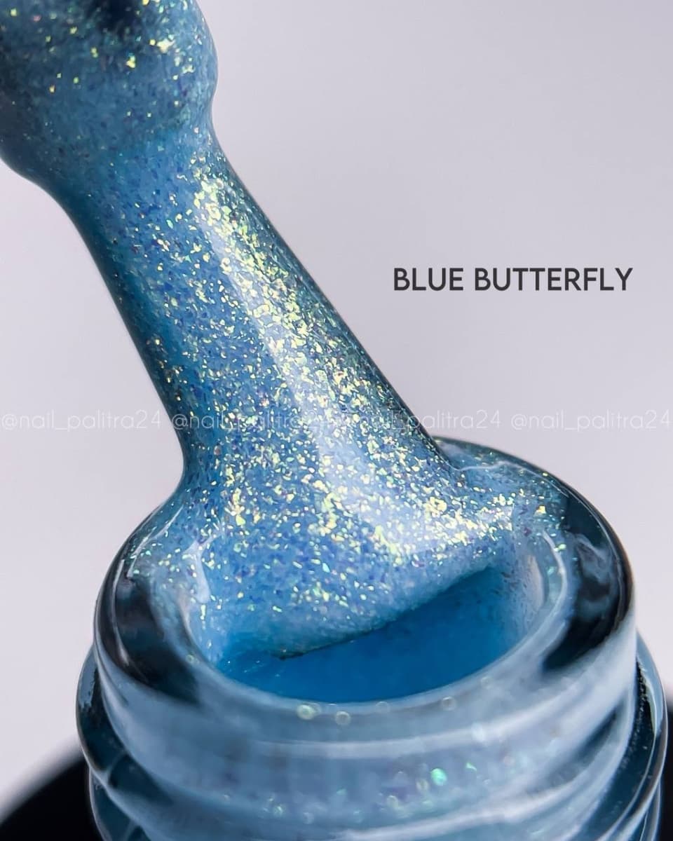 ALBI, Гель-лак Butterfly Collection BLUE, 10мл