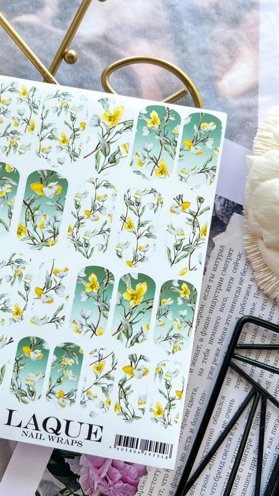 "LAQUE" Пленки NAIL WRAPS №48