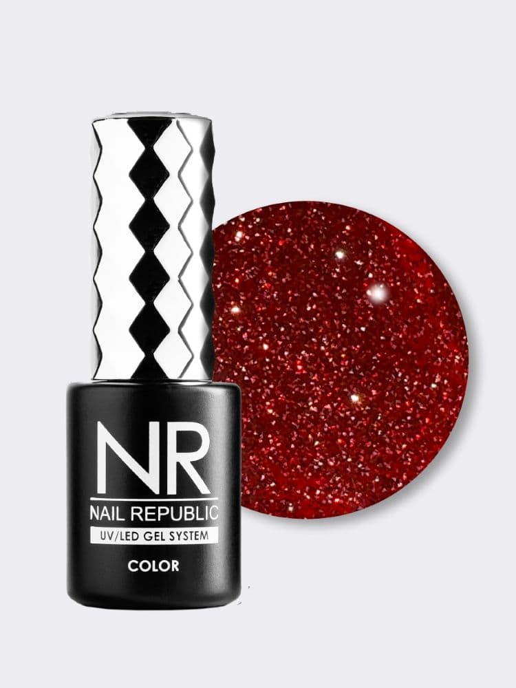 Nail Republic, DEEP Flash 1100 гель-лак светоотражающий (10мл)