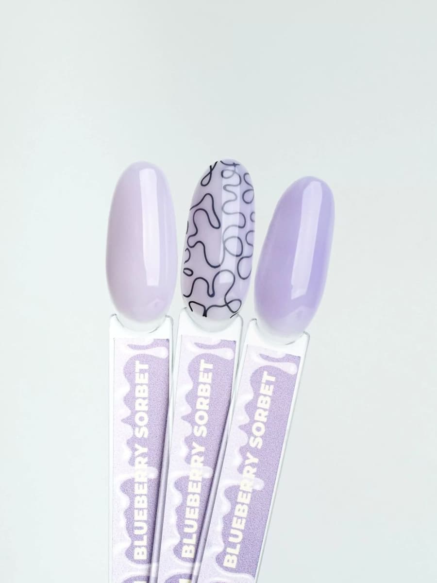 Swanky Stamping, Финишное покрытие Черничное мороженое (Blueberry Sorbet) , 10мл