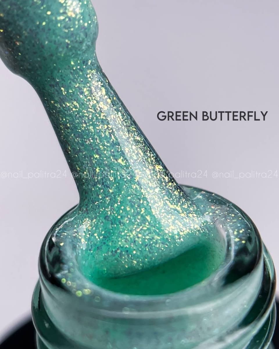 ALBI, Гель-лак Butterfly Collection GREEN, 10мл