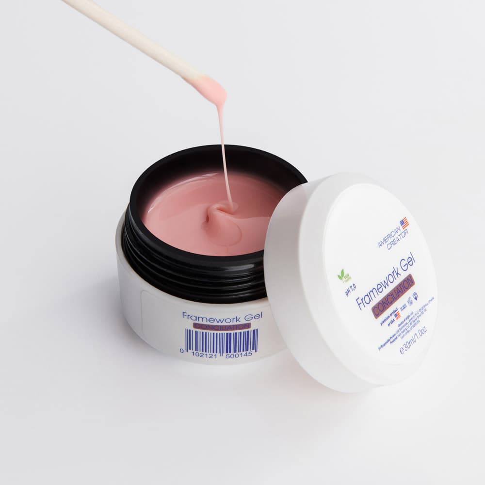 American Creator, Гель для наращивания ногтей Framework Gel "Conciliation" (30ml)