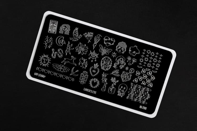 Go! Stamp, Пластина для стемпинга 288 Lover"s Eay