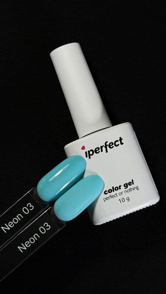iPerfect, Neon color gel 03 - гель-лак для ногтей, 10гр флакон с кистью