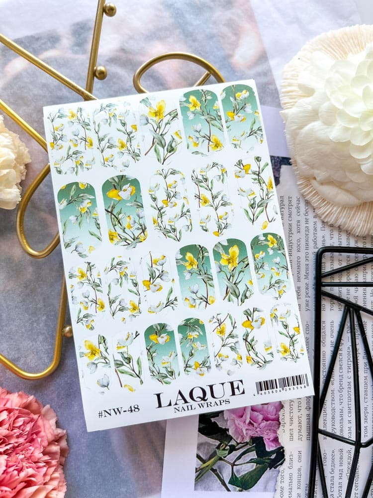"LAQUE" Пленки NAIL WRAPS №48
